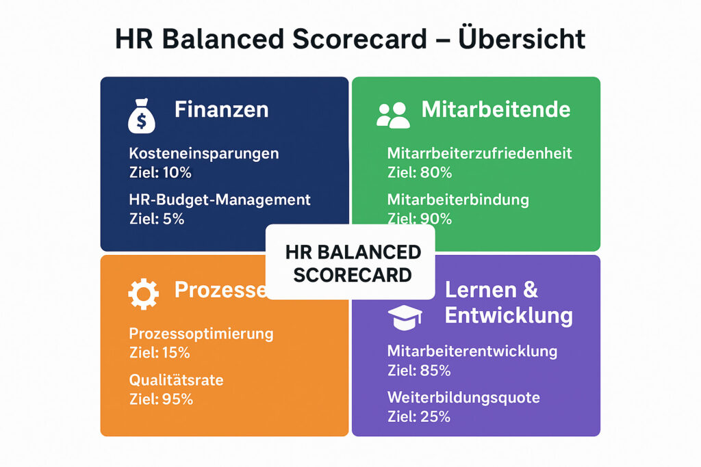Ein Beispiel einer Balanced Scorecard für den HR-Bereich